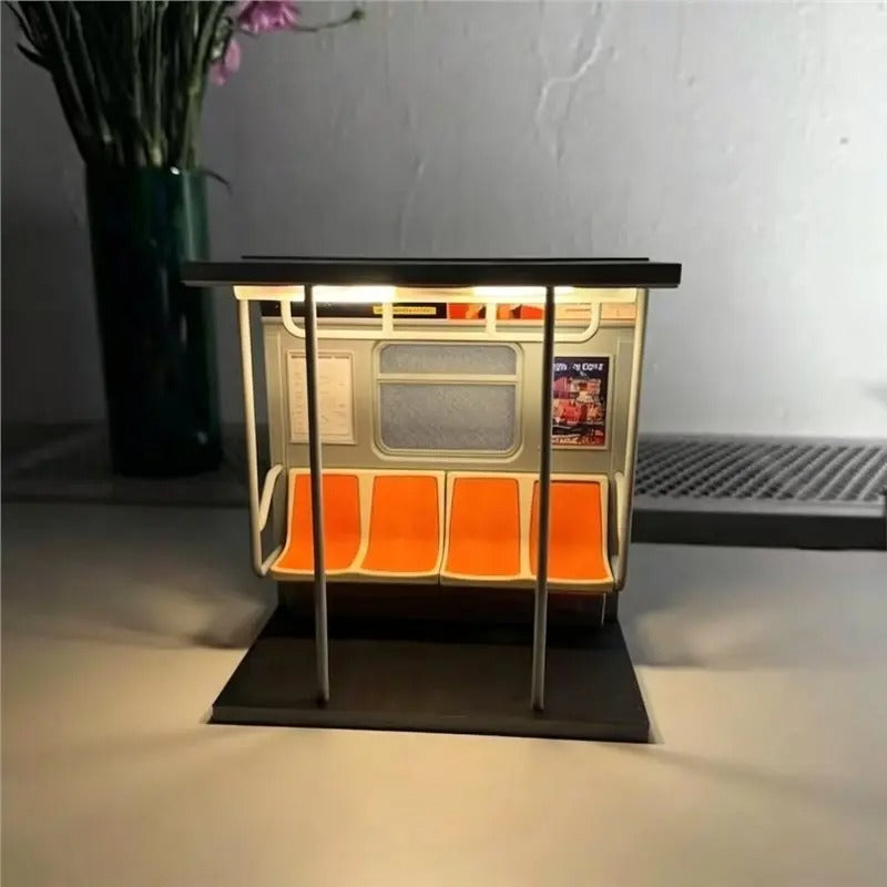 Retro Subway Train LED Lamp