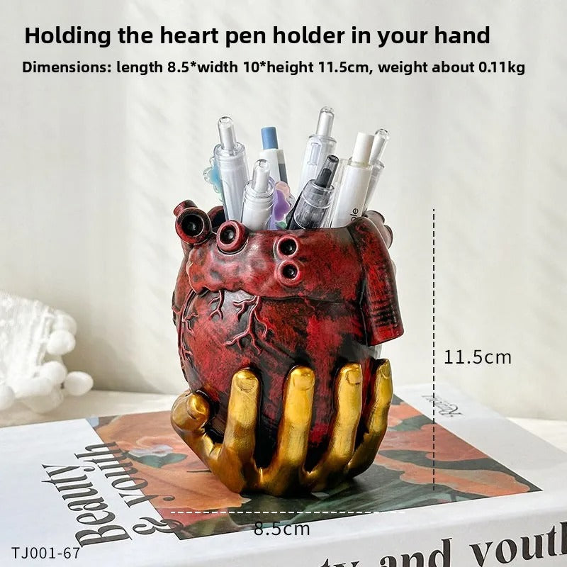 Creative Anatomical Heart Desktop Storage Organizer