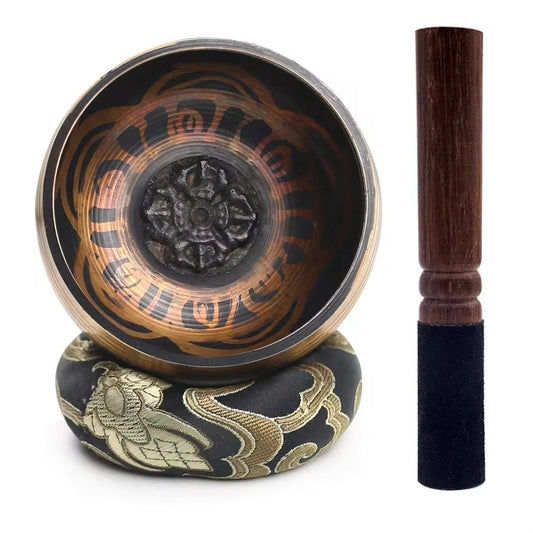 Tibetan Singing Bowl Set for Meditation and Sound Healing
