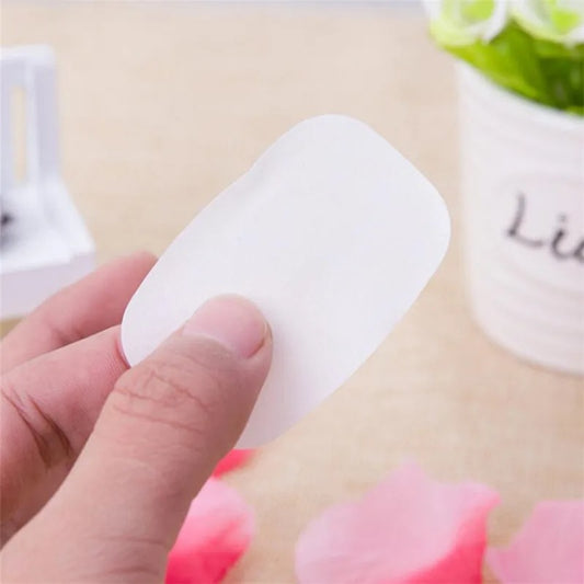 5 Boxes Portable Soap Paper Sheets (100pcs)