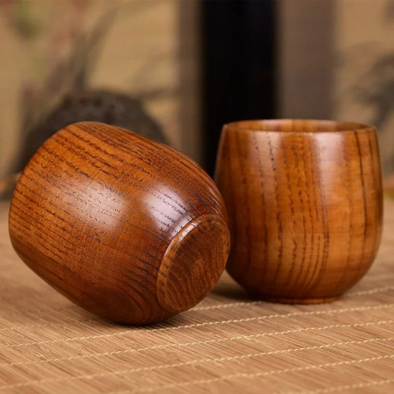 Handcrafted Wooden Tea Cup