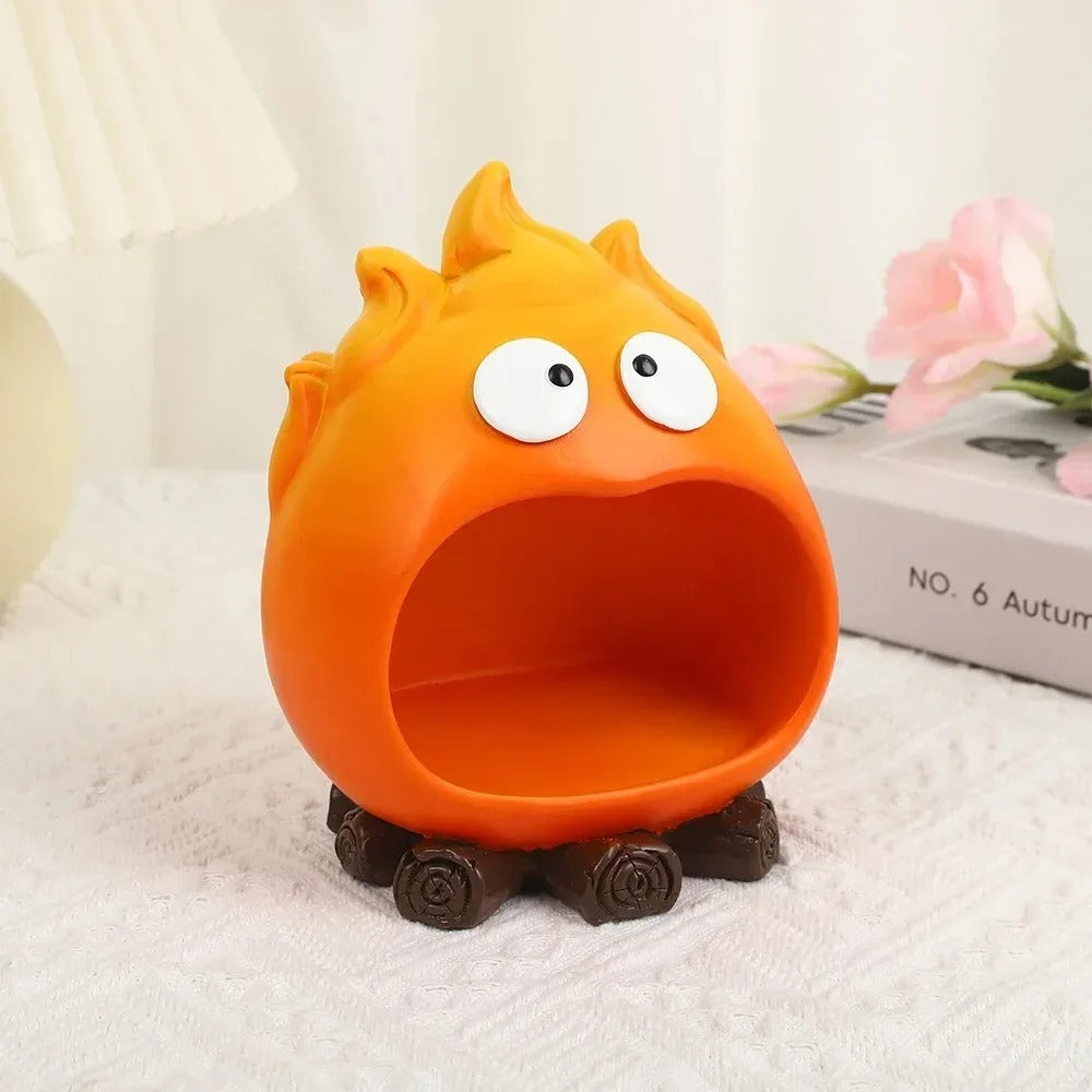 Calcifer Fire Spirit Resin Storage Box