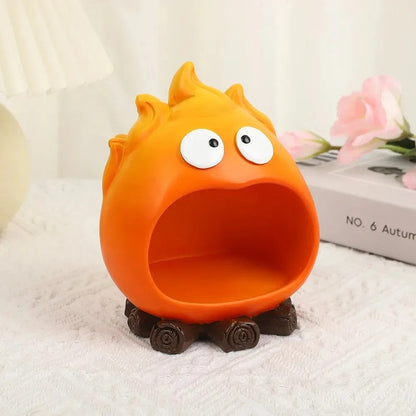 Calcifer Fire Spirit Resin Storage Box