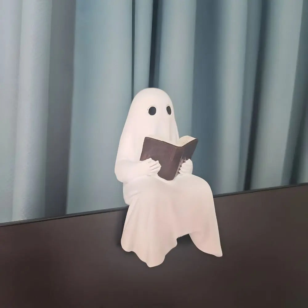 Cute Book Lover Figurine