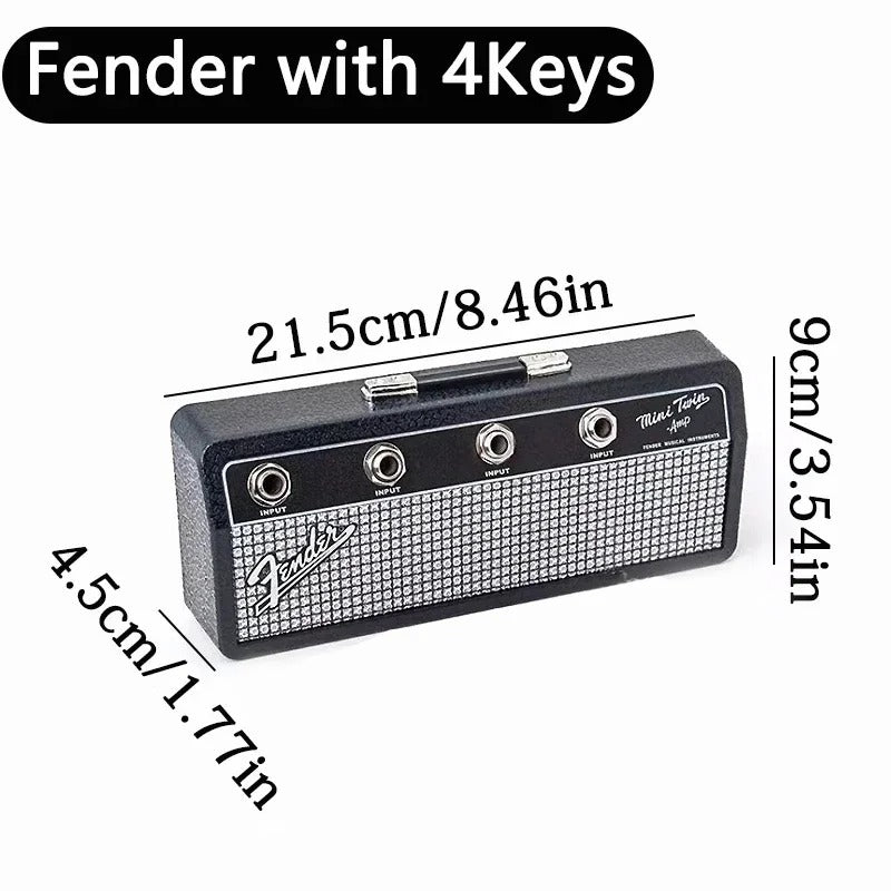 Retro Radio Style Wall Key Holder - Box Included
