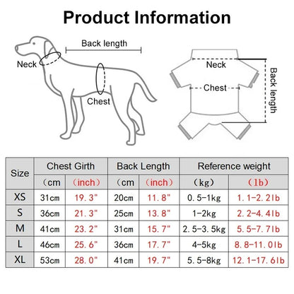 Dinosaur Dog Pajamas