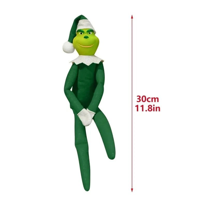 Mischievous Christmas Elf Ornament