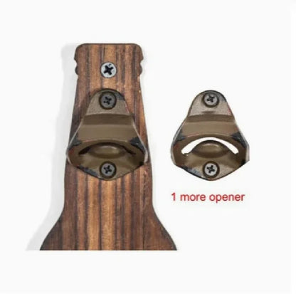 Wall-Mounted Bar Bottle Opener