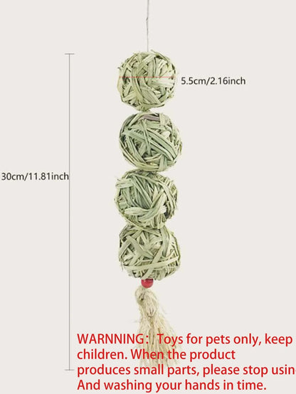 Rabbit Grass Chew Toy