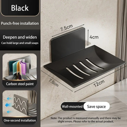No-Drill Bathroom Soap Holder