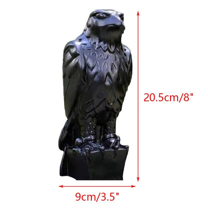 Black Falcon Statue