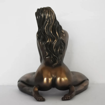 Woman Sculpture - Elegant Artistic Statue