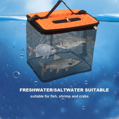Foldable Floating Fish Basket with Free 5m Rope