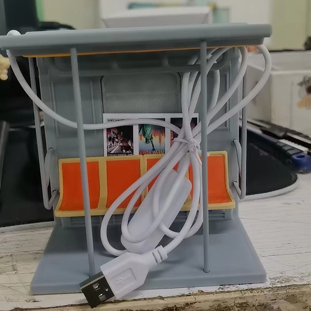 Retro Subway Train LED Lamp