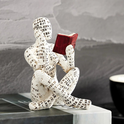Reading Woman Sculpture - Set