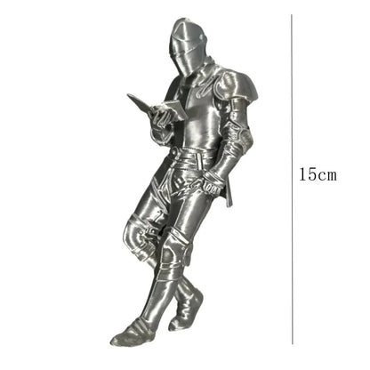 Reading Knight Figurine