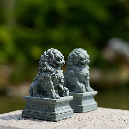 Guardian Lion Statue Set 2(PCS)