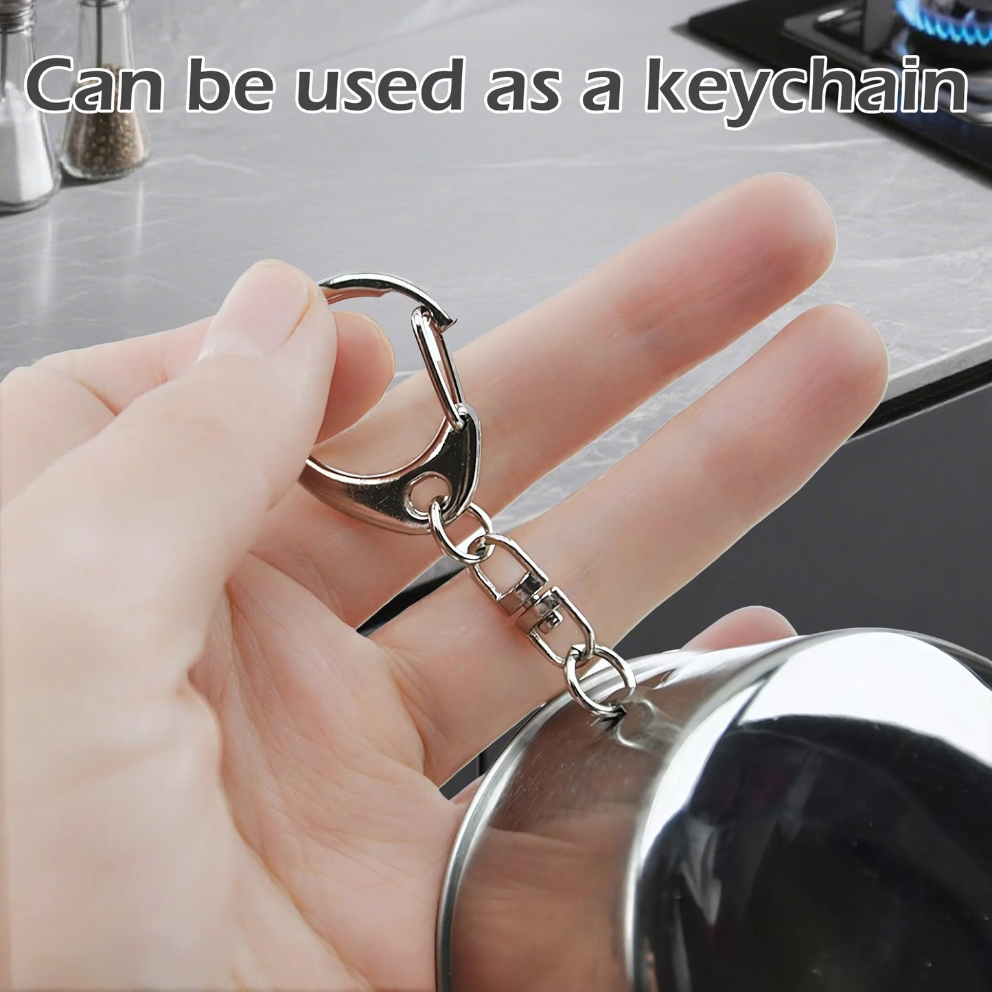 Portable Folding Stainless Steel Drinking Cup