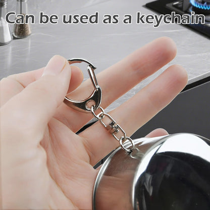 Portable Folding Stainless Steel Drinking Cup