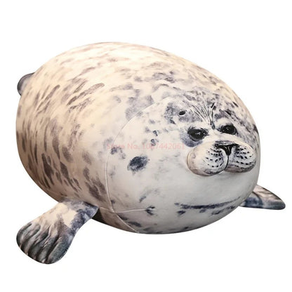 Chubby Seal Plush Pillow