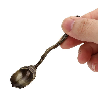 6-Piece Vintage Cutlery Set – Zinc Alloy Spoons