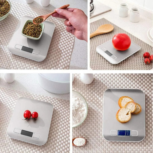 Digital Kitchen Scale with LED Display
