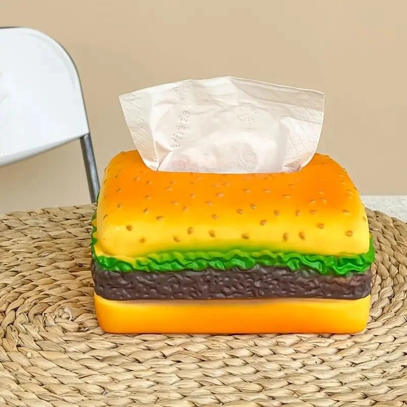 Burger Tissue Box Holder