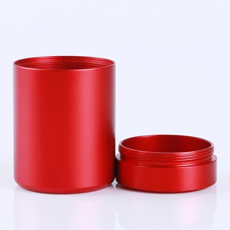 Mini Airtight Metal Storage Jar