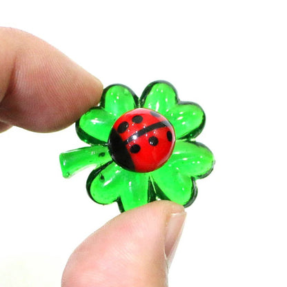 Lucky Ladybug Clover Leaf Decor Set (20pcs)