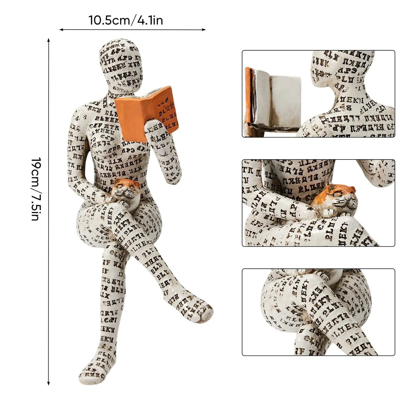 Reading Woman Sculpture - Set