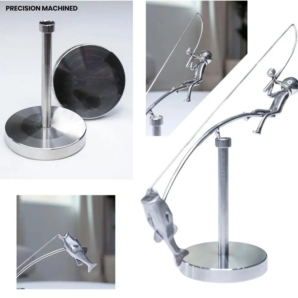 Fisherman Balancing Sculpture