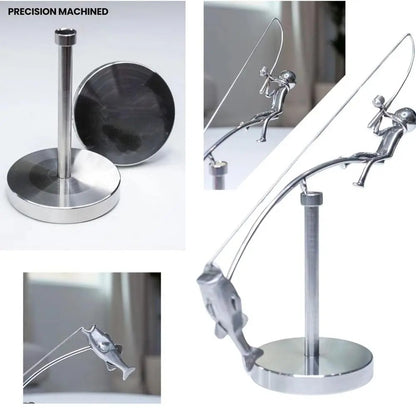 Fisherman Balancing Sculpture