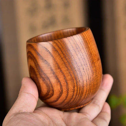 Handcrafted Wooden Tea Cup