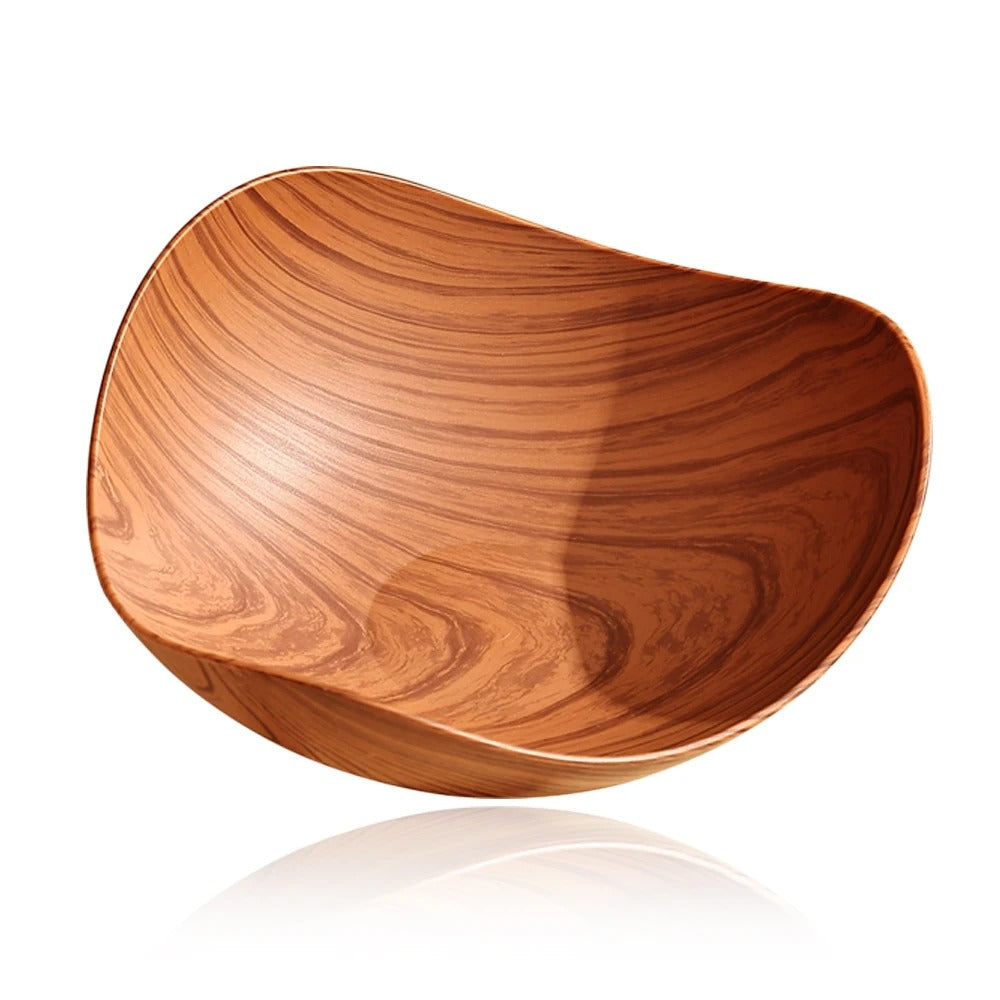 Imitation Wood Grain Fruit Plate