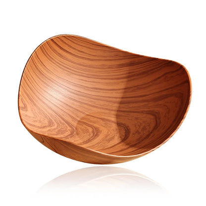 Imitation Wood Grain Fruit Plate