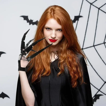 Halloween Skeleton Finger Extensions Both Hands
