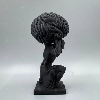 Mind Over Matter Thinker Figurine