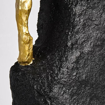 Never Give Up Climbing Sculpture