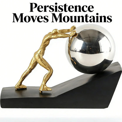 Persistence & Success Motivational Sculpture