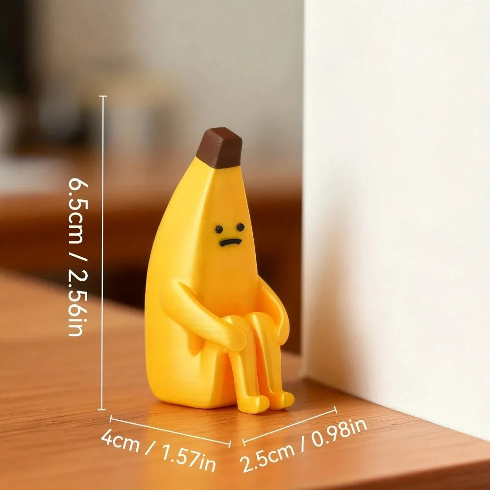 Anxious Banana 3D Printed Figurine (3PCS)