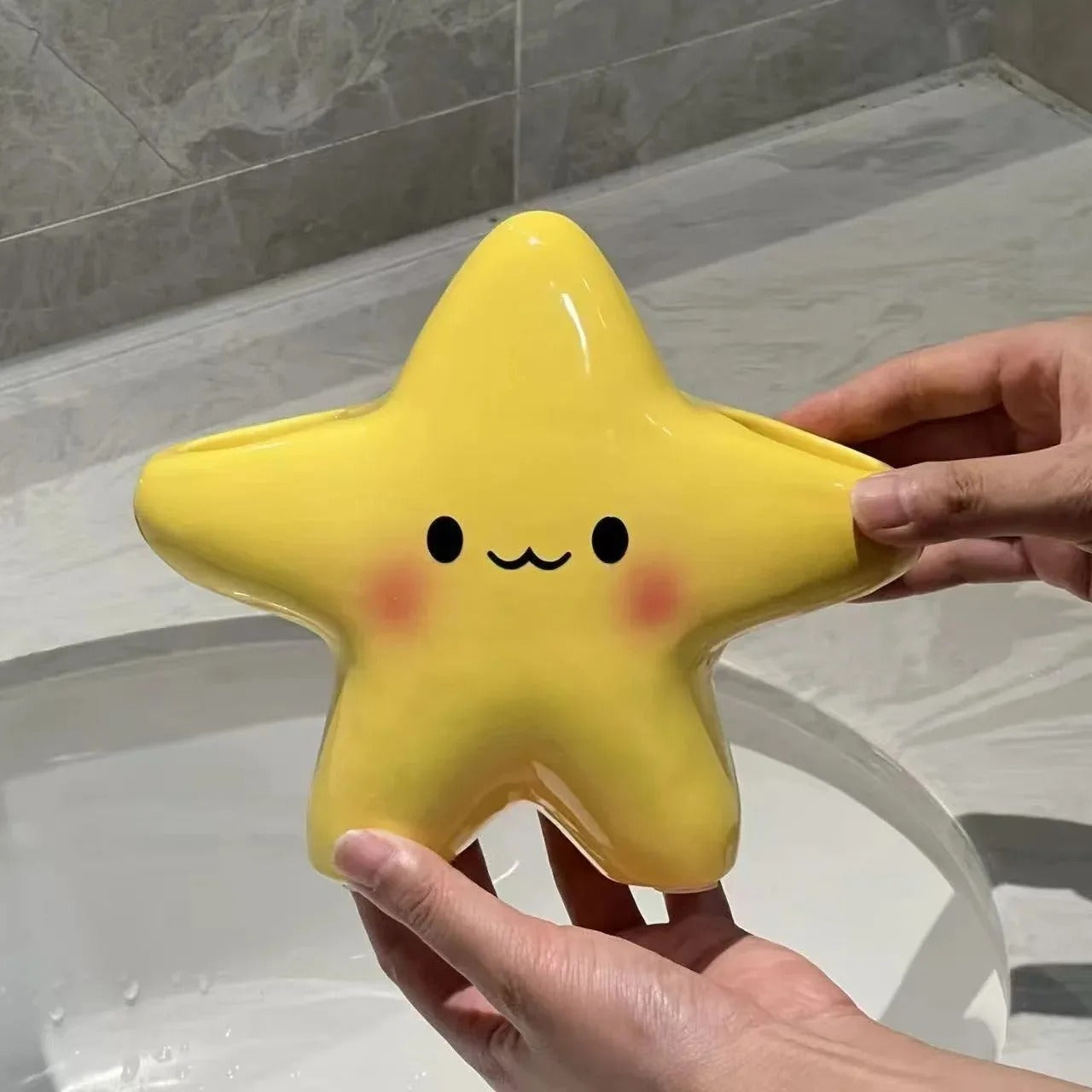 Cute Star Toothbrush Holder
