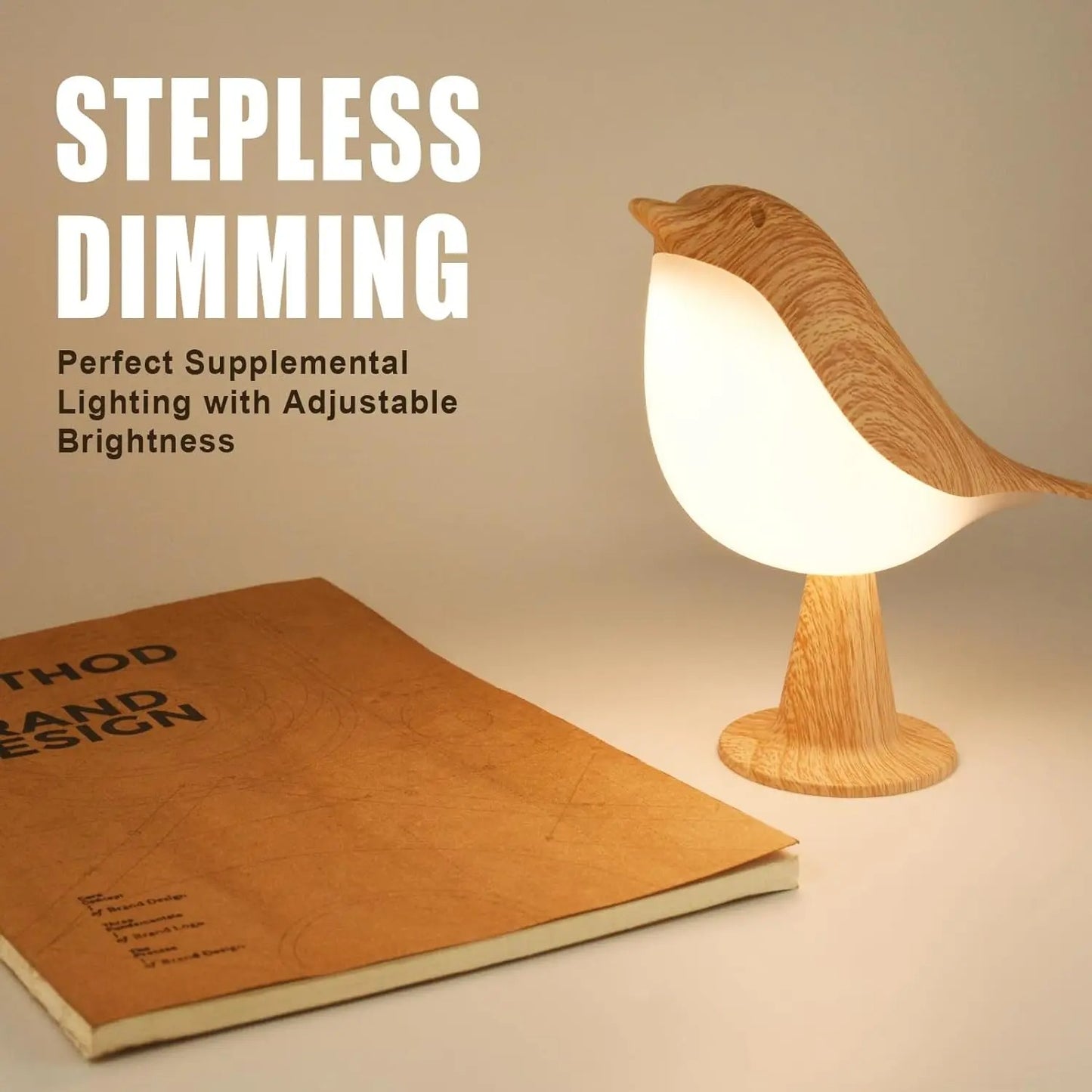 Cordless Bird LED Desk Lamp