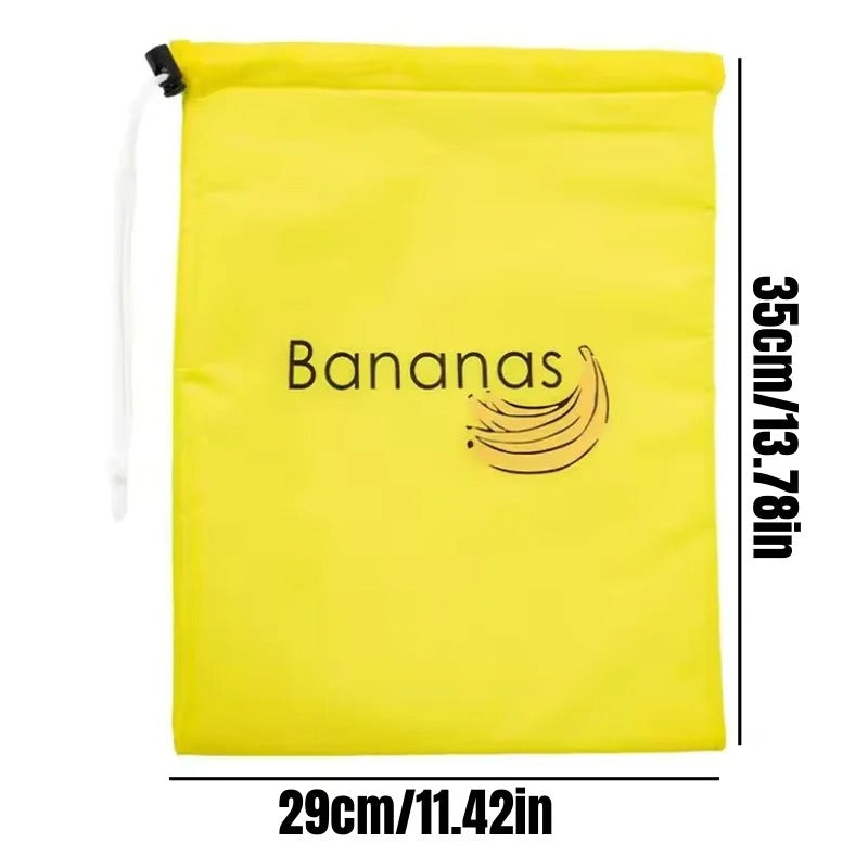 Banana Storage Bags – Insulated Fresh-Keep Pouch with Drawstring