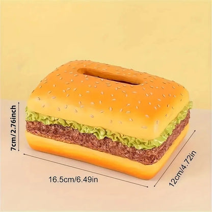 Burger Tissue Box Holder