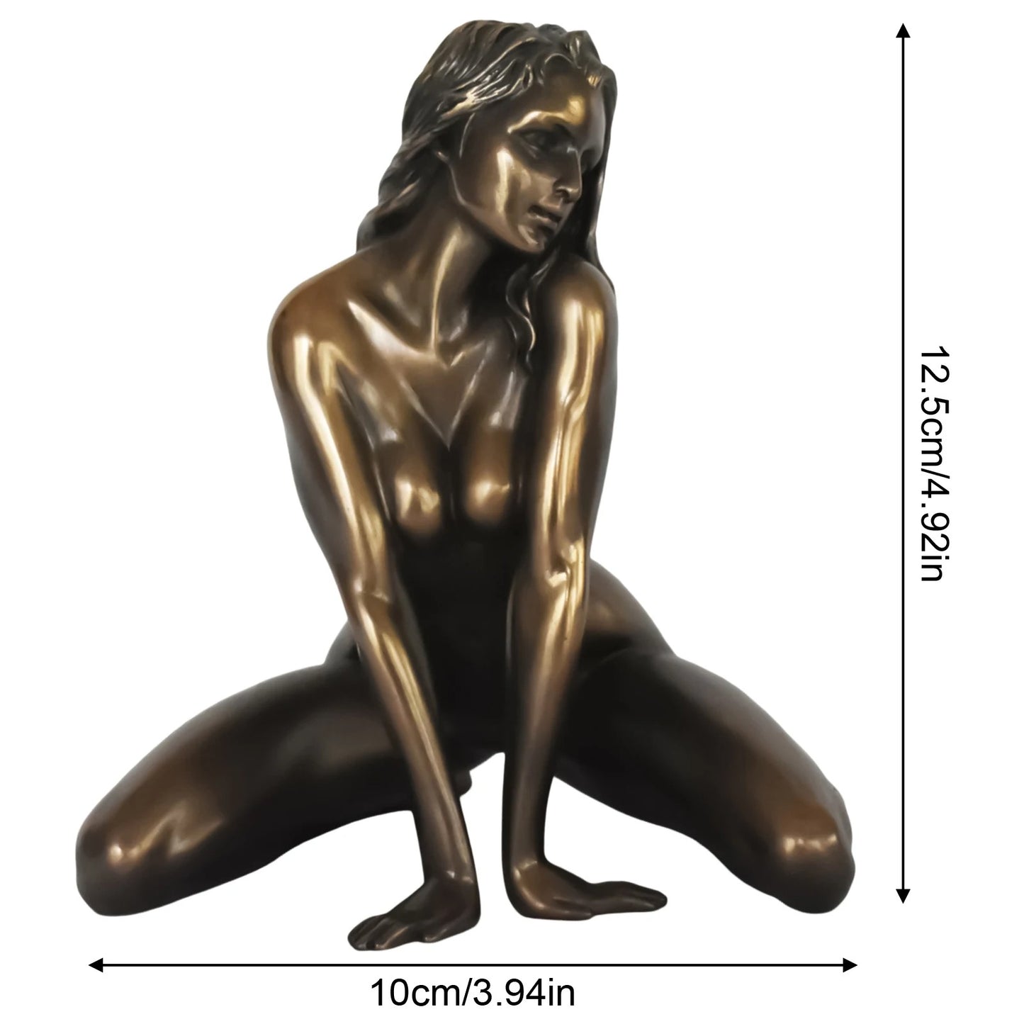 Woman Sculpture - Elegant Artistic Statue