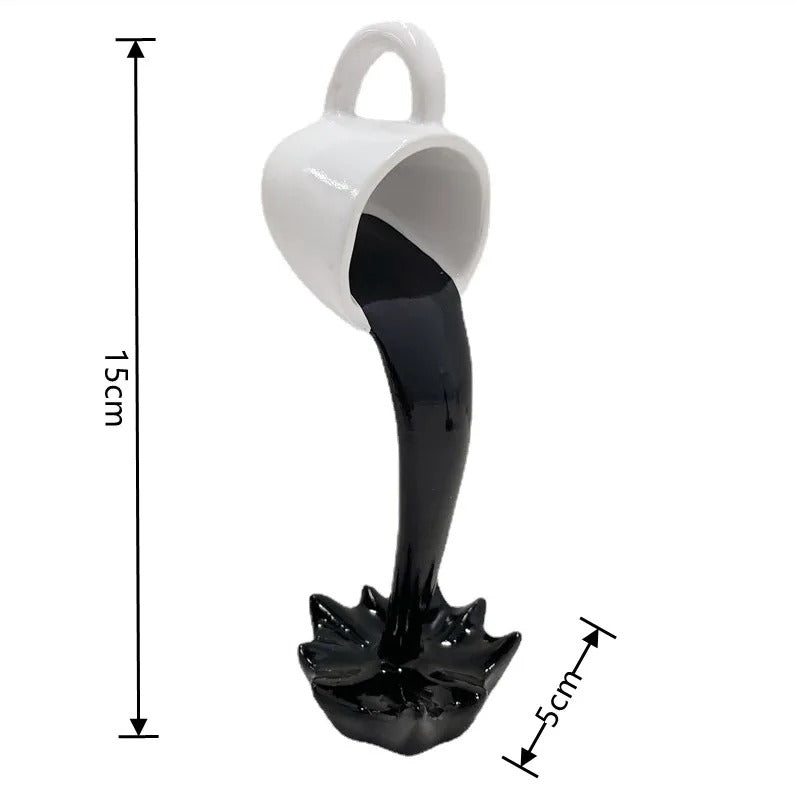 Floating Coffee Cup Sculpture 3(PCS)