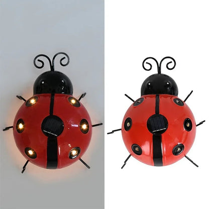 Solar Ladybug Garden Lights