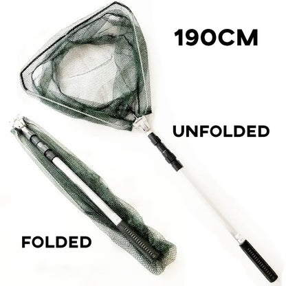 Retractable Telescopic Fishing Net – 190cm