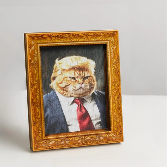 Funny Cat Parody Fridge Magnet