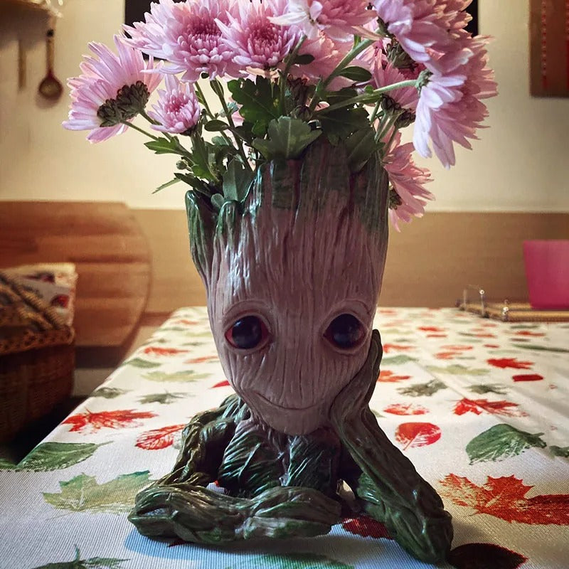 Mini Groot-Inspired Plant Pot – 1Pc